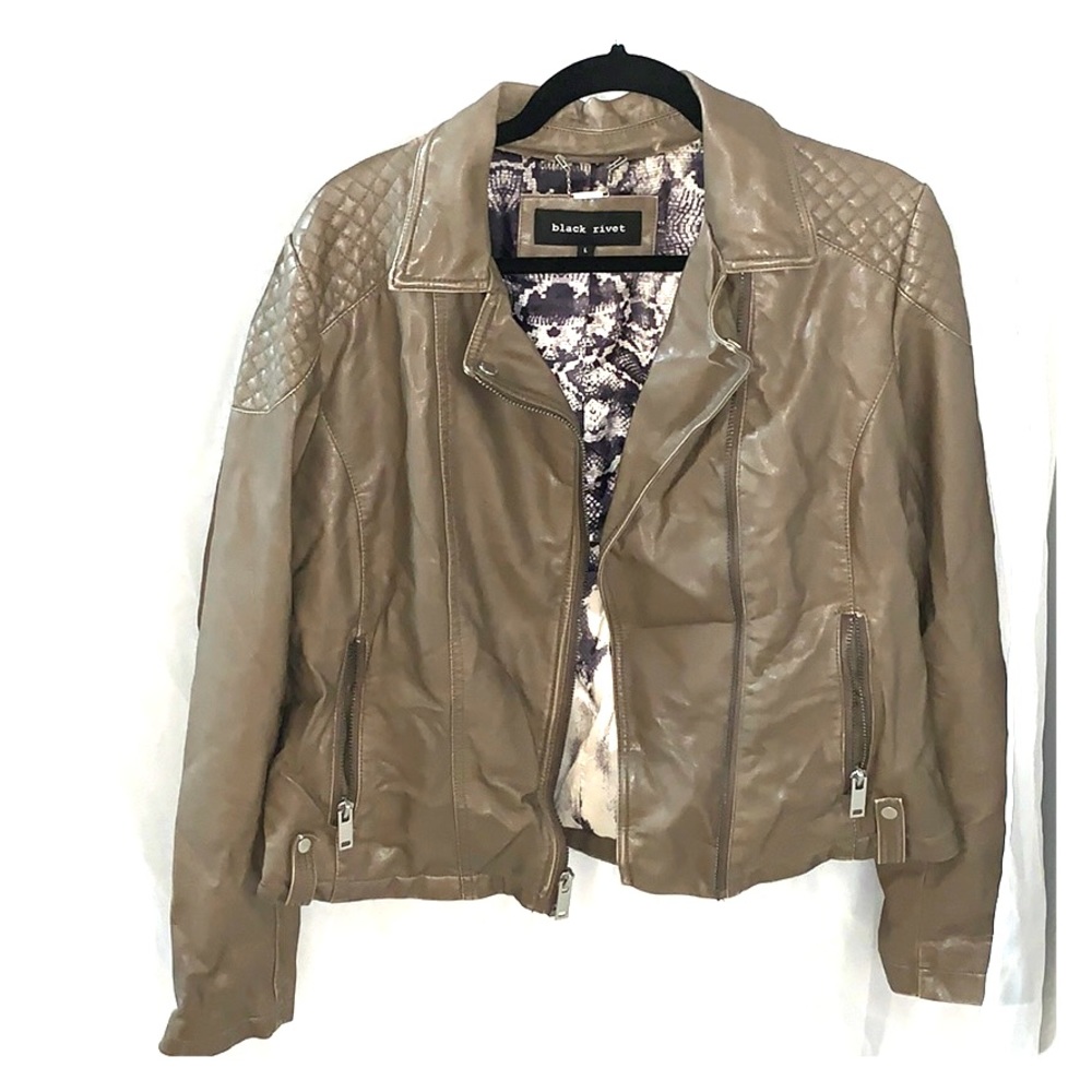 Tan Leather Jacket